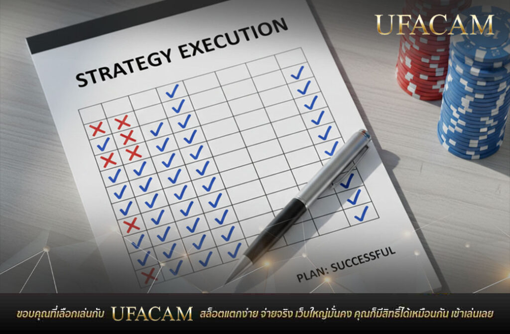 ตารางวางแผนการเดิมพันบาคาร่าตาม กลยุทธ์บาคาร่า